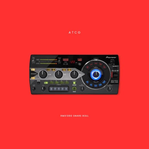 ATCG RMX 1000 SNARE ROLL (128 BPM)
