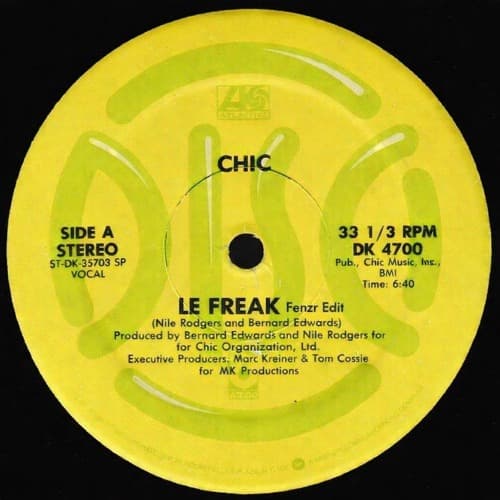 CHIC - Le Freak (Fenzr Edit)
