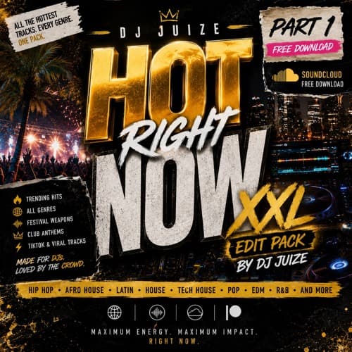 (XXL) HOT RIGHT NOW VOL. 1 PART 1 BY DJ JUIZE (FREE)