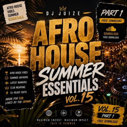 (XXL) AFRO HOUSE SUMMER ESSENTIALS VOL. 15 PART 1 (FREE)