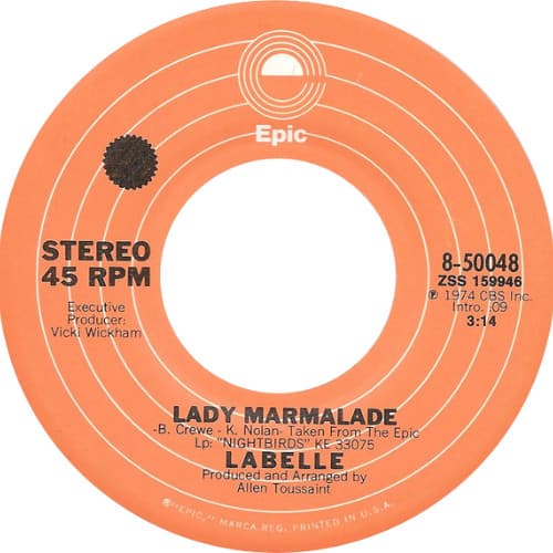 Lady Marmalade (NOAIR TECH EDIT)