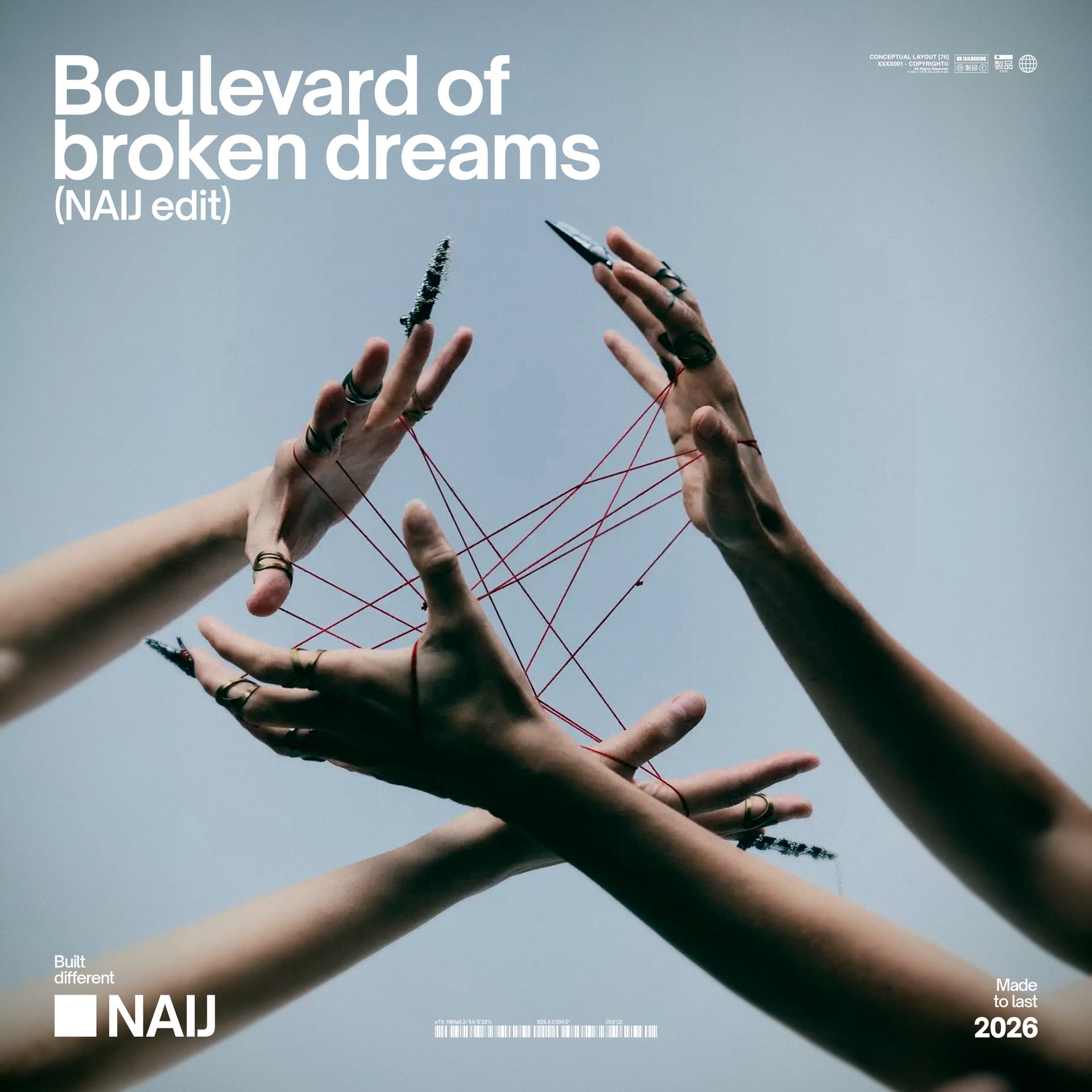 GREEN DAY - BOULEVARD OF BROKEN DREAMS (NAIJ HARD TECHNO EDIT)