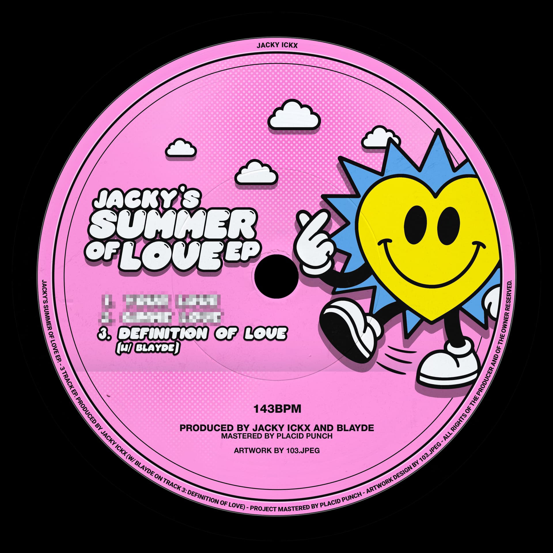 JACKY ICKX, Blayde - DEFINITION OF LOVE (EXTENDED MIX)