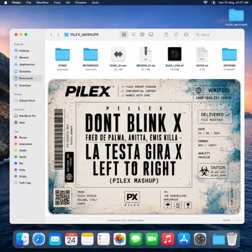 DONT BLINK X Fred De Palma, Anitta, Emis Killa - La Testa Gira X Left To Right (Pilex Mashup)