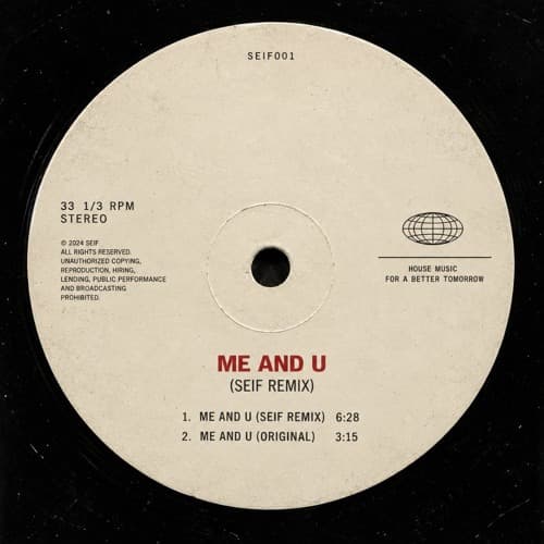 Cassie - Me & U (Seif Edit) FREE DOWNLOAD