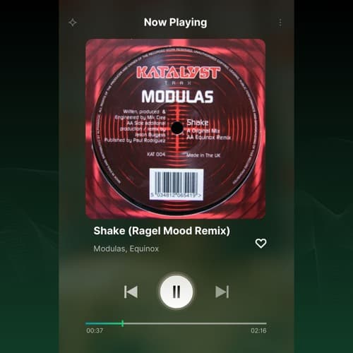 Modulas, Equinox - Shake (Ragel Mood Remix)
