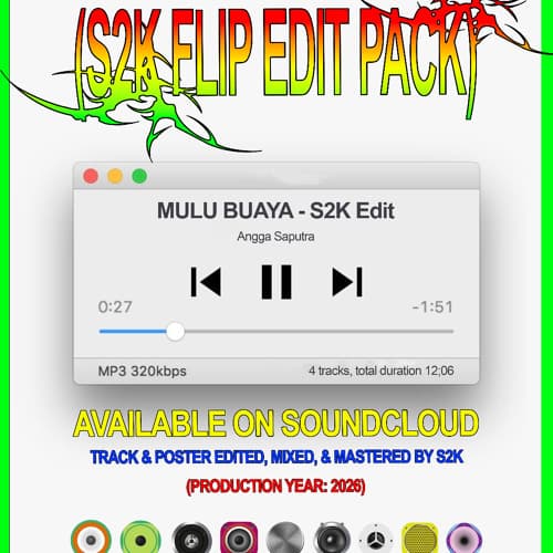 MULU BUAYA - S2K EDIT (PITCHED UP DUE TO COPYRIGHT)