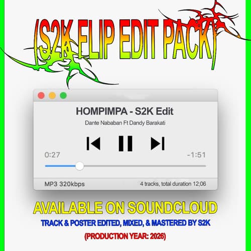 HOMPIMPA - S2K EDIT (PITCHED UP DUE TO COPYRIGHT)
