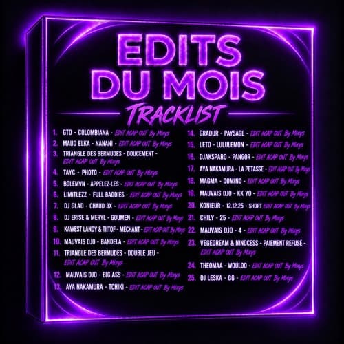 EDIT DU MOIS By Mixys (LIEN EN BIO DU POST)