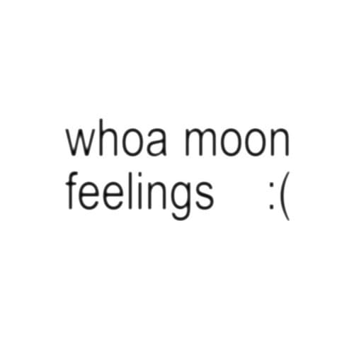 Whoa (moon Feelings)