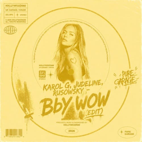 KAROL G, Judeline, rusowsky - Bby WOW (HXLLYWXXD666 Bootleg)