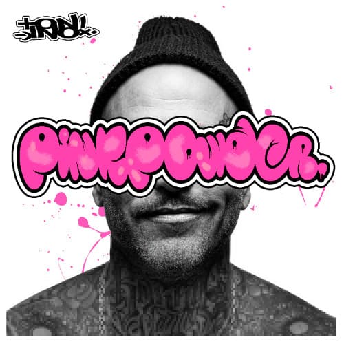 Pink powder