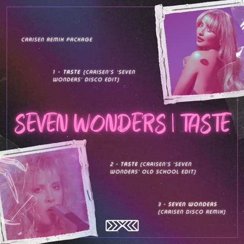 Seven Wonders x Taste - Carisen Edit Package - 3 Different Versions in 1!