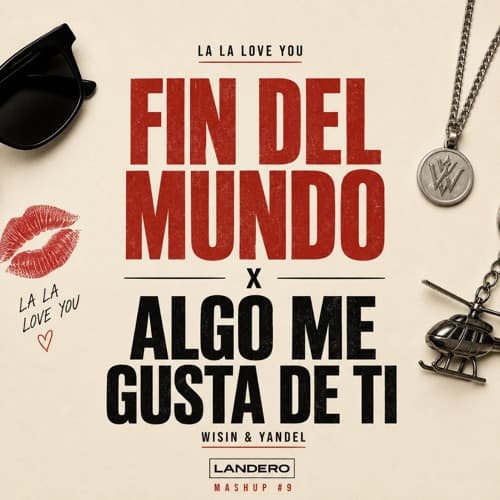 Fin del Mundo X Algo Me Gusta De Ti (Landero Mashup) ┃ PITCHED FOR COPYR1GHT