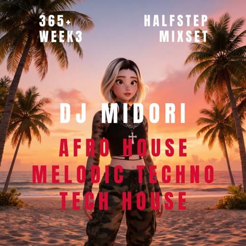 HALFSTEP Presents - DJ Midori Mixset (Afro House, Tech House, Melodic Techno)
