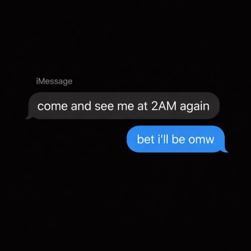 come and see me at 2AM again (gallyglitch blend)