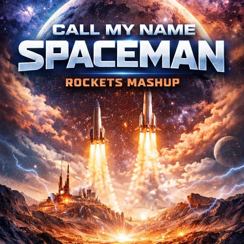 Josh Le Tissier & Hardwell -Call My Name Spaceman(Rockets Mashup)