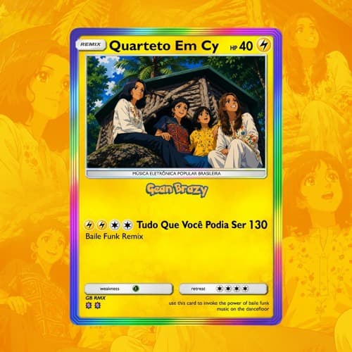 Quarteto Em Cy - Tudo Que Voce Podia Ser (GEAN BRAZY BAILE FUNK REMIX) - FREE DL